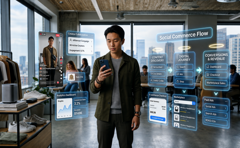 De toekomst van social commerce: van inspiratie naar conversie | 2026